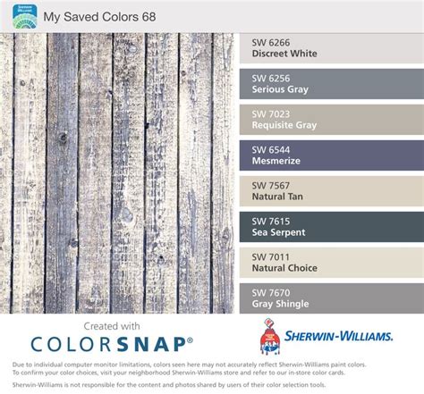 Pin on Sherwin williams color snap