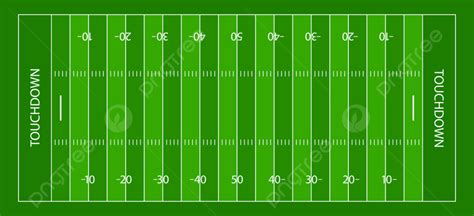 American Football Field Template Download on Pngtree