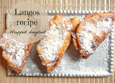 Langos recipe wrapped doughnut - The Seaman Mom