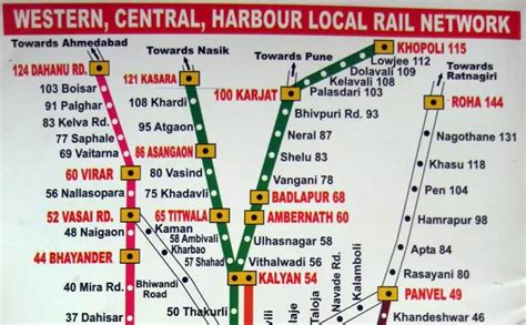 Printable Mumbai Local Train Map For Tourists, 56% OFF