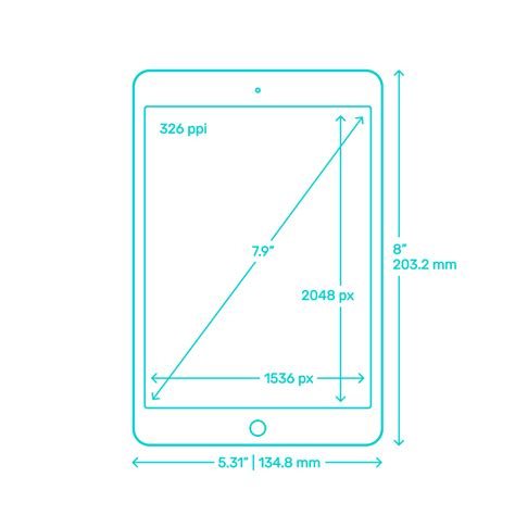 Apple iPad Dimensions & Drawings | Dimensions.Guide