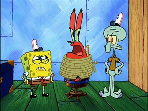 Image - Spongebob, Mr. Krabs Tied Up, & Squidward.jpg - Encyclopedia ...