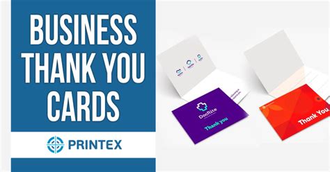 Personalized Business Thank You Cards with Logo: Order Now