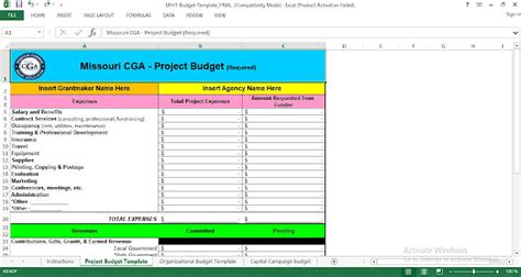 17+ Project Budget Template Excel | DocTemplates