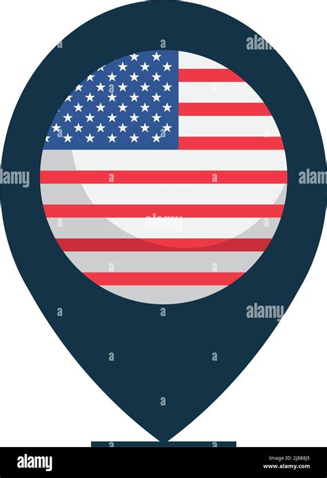 usa location pin Stock Vector Image & Art - Alamy