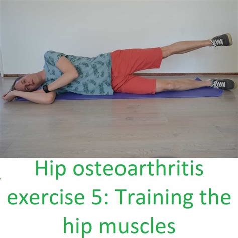 Arthritic hip pain relief with 6 exercises to postpone surgery