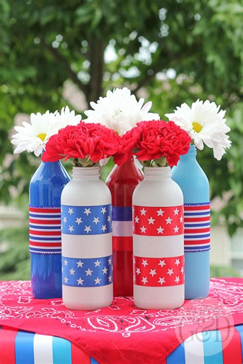 20 Easy 4th of July Crafts & DIY Ideas - Patriotic American Flag Crafts ...