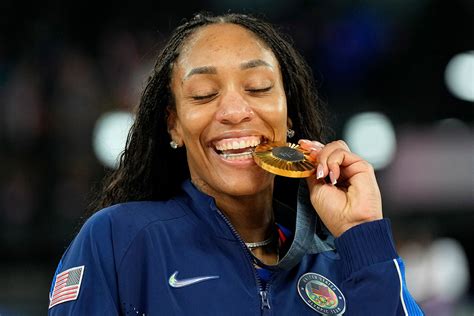 A'ja Wilson drops truth bomb on Team USA women showing out in Olympics