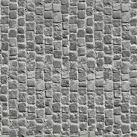 Damaged street paving cobblestone texture seamless 07457