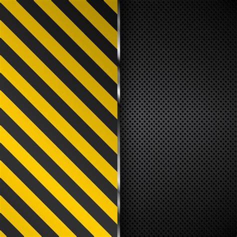 Metallic background with yellow and black stripes 222321 Vector Art at ...