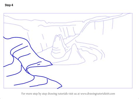 Learn How to Draw Grand Canyon National Park (Parks) Step by Step ...