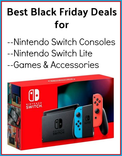 Nintendo Switch Black Friday Deals - Bundles, Lite, Games & More ...