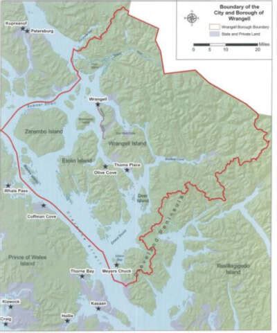 Wrangell Alaska Map