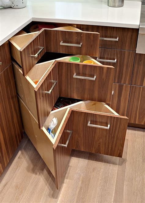 30 Corner Drawers and Storage Solutions for the Modern Kitchen