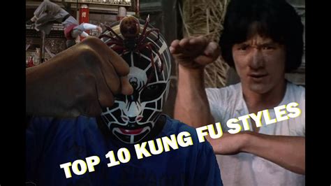 Top 10 Kung Fu Styles