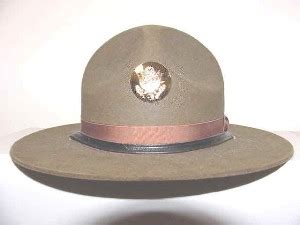 Male Drill Sergeant Campaign Hat - Army Education Benefits Blog