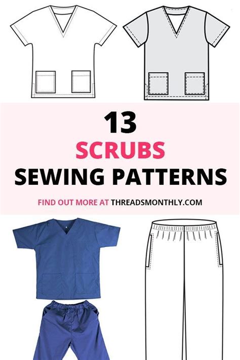 39+ free sewing patterns for nursing scrubs - SafiaBraedon