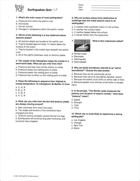 Overview Plate Tectonics Worksheet Answer Key Uncategorized : Resume ...