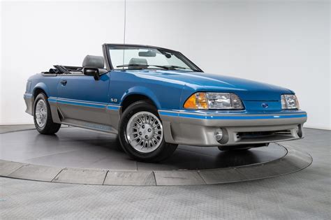 8k-Mile 1989 Ford Mustang GT 5.0 Convertible 5-Speed for sale on BaT ...