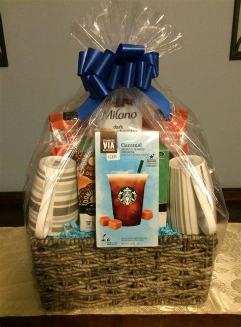 coffee and tea gift baskets ideas - Delma Mahoney