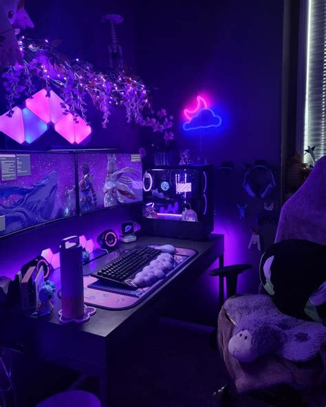 Purple Setup Ideas