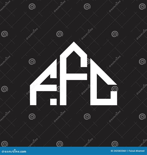 FFC Letter Logo Design on Black Background. FFC Creative Initials ...