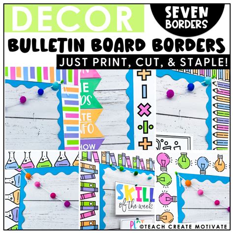 Printable Classroom Bulletin Board Border Design | doorgalleryflorida.com