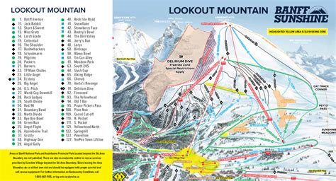 Banff Ski Trail Map Free Download