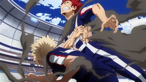 Katsuki Bakugo Vs Eijiro Kirishima Boku No Hero Academia Wiki