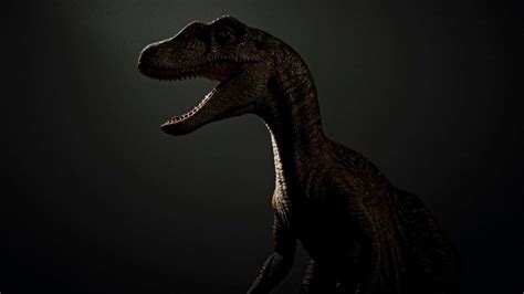 Download Black Dinosaur Raptor Jurassic World Wallpaper | Wallpapers.com