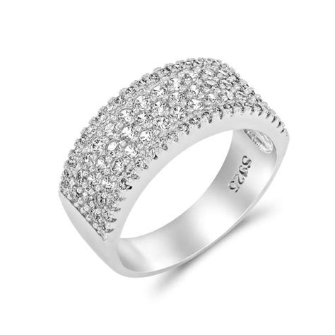 S925 Silver Plated Cubic Zirconia Ring – Gemnations