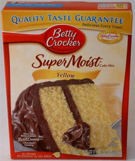 Betty Crocker super moist yellow cake mix reviews in Grocery - ChickAdvisor