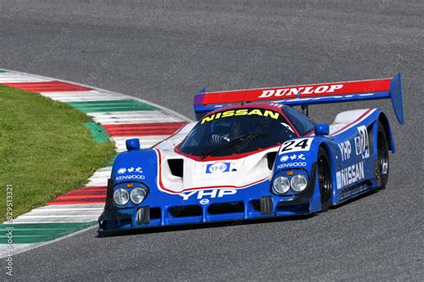 Scarperia, 5 April 2024: Nissan R90CK group C year 1990 in action ...