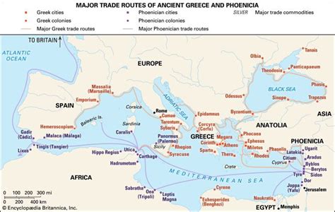 Ancient Greek Trade Routes