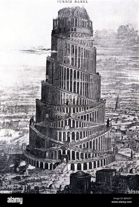 Building tower of babel hi-res stock photography and images - Alamy