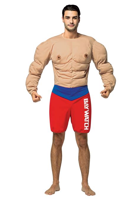 Men's Muscles Costume from Baywatch