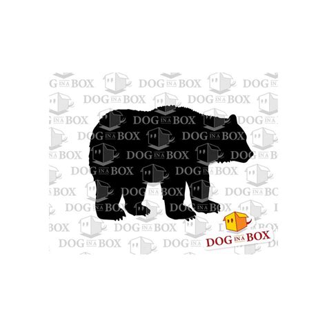 Bear stencil n.1 - Reusable bear stencil for wood signs, walls or fabrics.