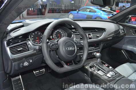 Audi RS7 interior at Auto Shanghai 2015