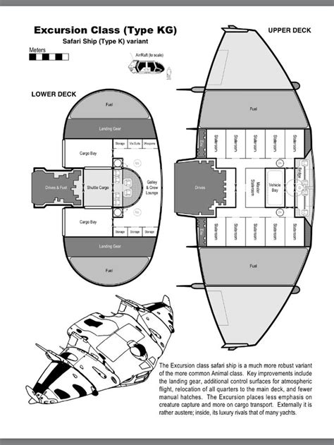 Traveller Deck Plans