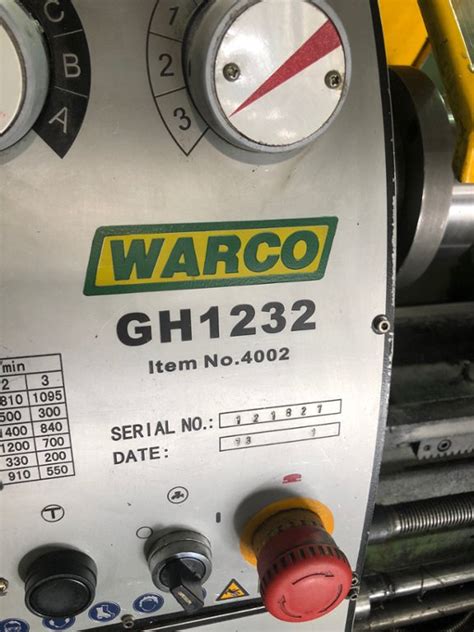 Warco Lathe - 1st Machinery