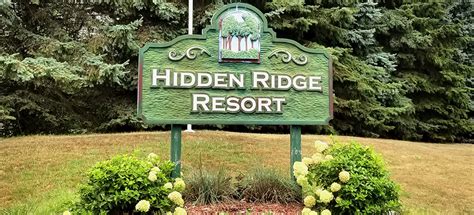 Hidden Ridge – Resort Condominium Park