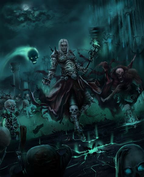 Diablo 4 Necromancer Art