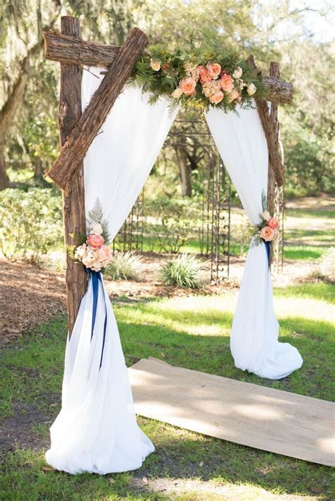 25 chic and easy rustic wedding arch altar ideas for diy brides – Artofit