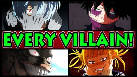 My Hero Academia Villains Names - DoubleLovely