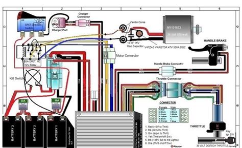 Battery Replacement Diagram Mx500 Razor Mx500 Battery Wiring