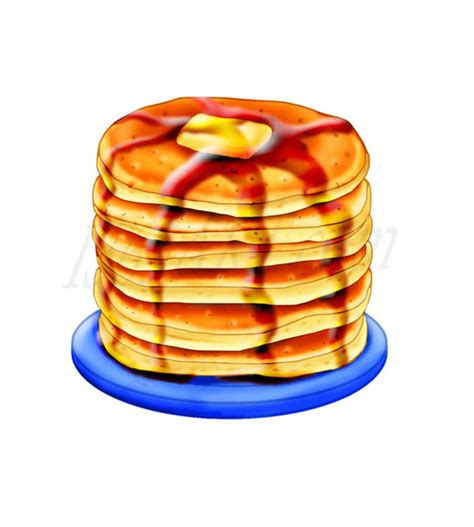 Pancakes Clip Art