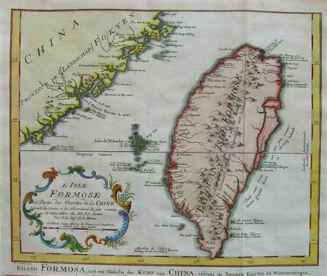 Taiwan Formosa Lisle Formose Michael Jennings Antique Maps And Prints