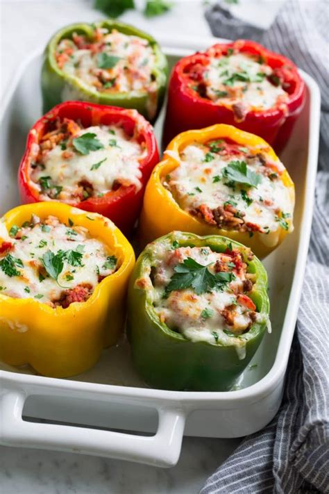 Stuffed Peppers Recipe - Cooking Classy