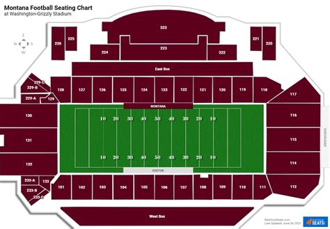 Montana State University Football Stadium Seating Chart | Elcho Table