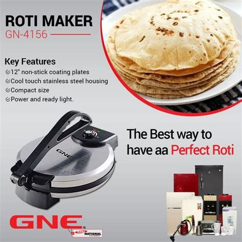 Gaba National Roti Maker GN-4156 12" - EZMakaan